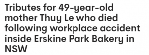 澳洲面包店发生命案,悉尼老板不幸惨死!SafeWork介入调查