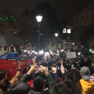 墨尔本这一幕超燃!这就是中国青年!