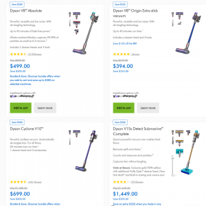 优惠加码!【Dyson】澳洲官网 多重折上折
