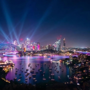 悉尼浪漫之旅:与东航一起感受VividSydney的魅力
