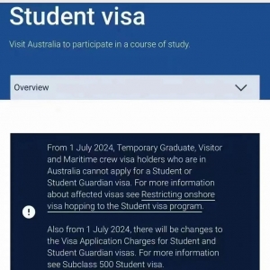 澳洲签证申请费又涨价了!留学生爆哭