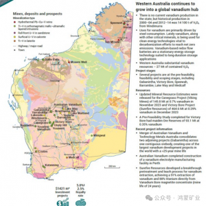 西澳大利亚钒资源的深入分析