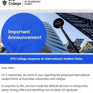 澳洲大学纷纷停招!关学院,撤无条件Offer,废除课程!留学生措手不及!