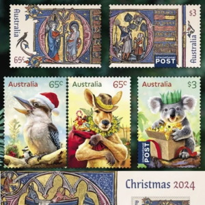 【澳大利亚】11月1日《2024圣诞节》邮票