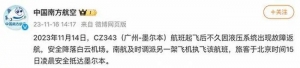 广州至墨尔本航班中途返航,南航回应!