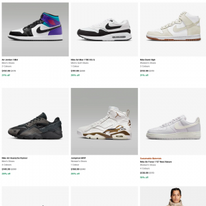 正价款!【Nike】耐克 澳洲官网 最新 折上折特卖