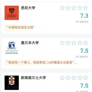 澳洲00后眼中的“水”大学?