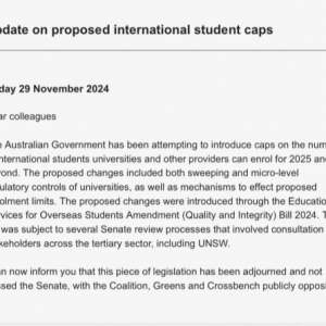 澳洲留学大变天!澳洲留学生配额取消,机会大开?是不是可以悄悄计划25fall捡漏了?