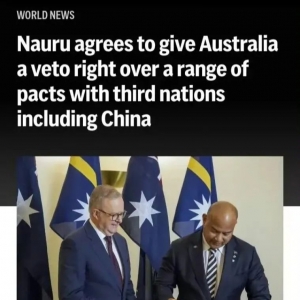 澳大利亚花巨资购买一国部分主权