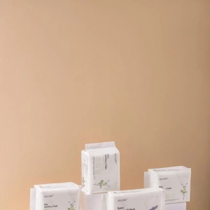 79元11包!澳洲malory红豆杉卫生巾,超薄透气,下渗快、更干爽!