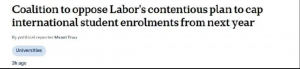 澳洲留学招生限额被搁置!各大高校重启2025招生!