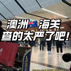 小心! 澳洲海关开始严查, 多名华人被罚! 有人一下飞机就胃痛, 当场被抓, 送医检查后惊呆警方
