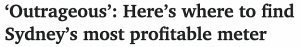 澳洲街边停车收费惊人,“最赚钱”计时器年入近$19万