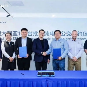 128辆“中国造”纯电动公交出口澳大利亚!