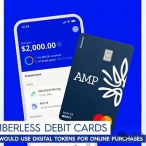 澳洲AMP银行推出无码银行卡 打击诈骗和身份盗用行为