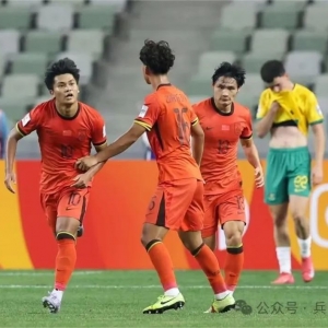 澳大利亚国青队2:1胜中国国青队,两队携手从A组出线
