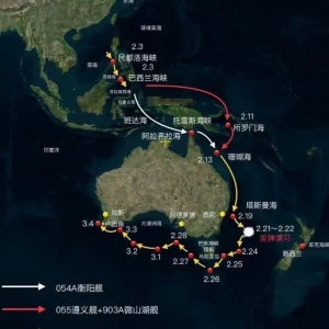 澳大利亚核潜艇基地,被055舰看光了?