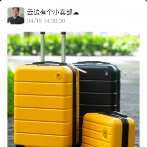 澳大利亚防刮时尚条纹拉杆箱￥169