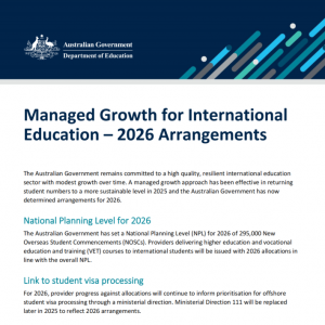 澳洲留学重磅利好,2026年国际学生配额增加2.5万!