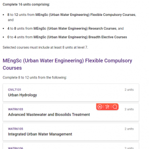 昆士兰大学工程科学硕士Offer 一年制需要本科相关背景
