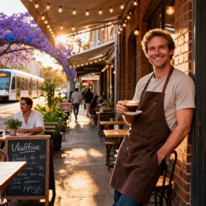 墨尔本街头,我看到30岁的服务员,突然不敢说自己＂成功＂了