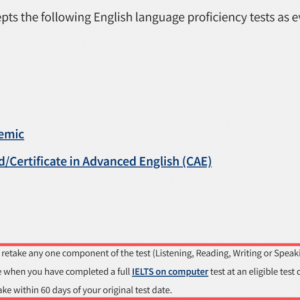 澳洲八大全面解锁雅思单科重考!赴澳留学门槛再优化
