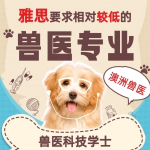 雅思6.0就能冲的澳洲兽医!南十字星大学-兽医科技学士!