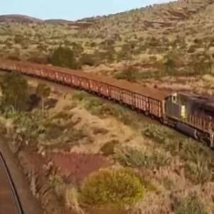 西澳大利亚首列无人驾驶货运列车运营